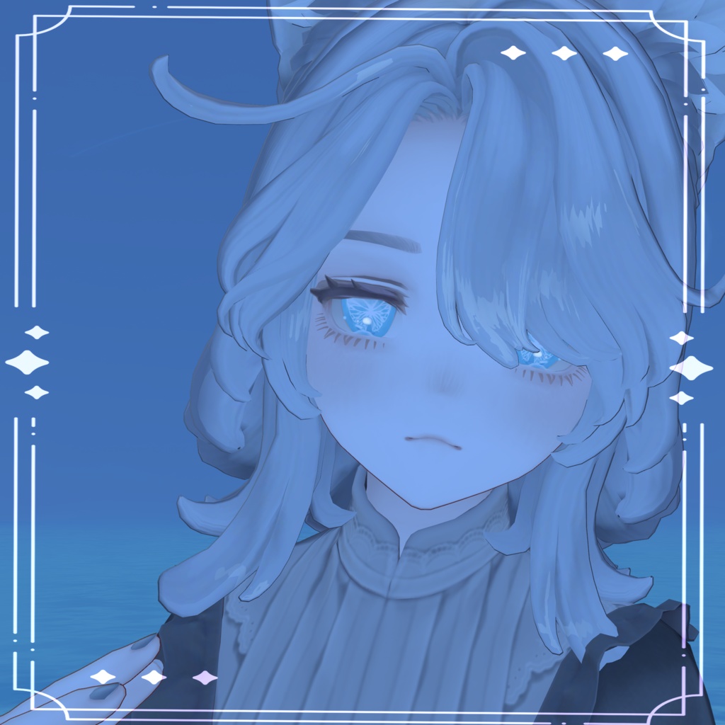 〈4アバター対応/期間限定半額〉きらきらちょうちょアイ