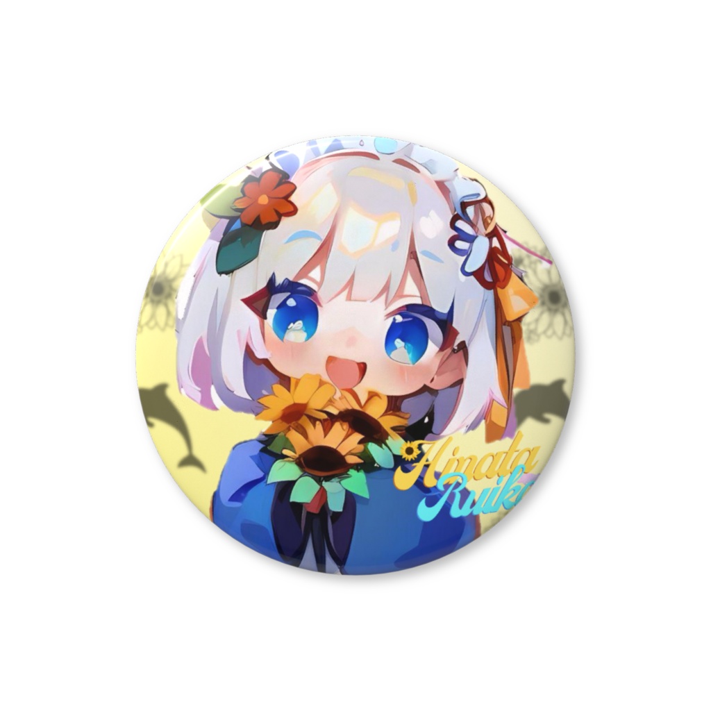 デフォルメるいか缶バッジ