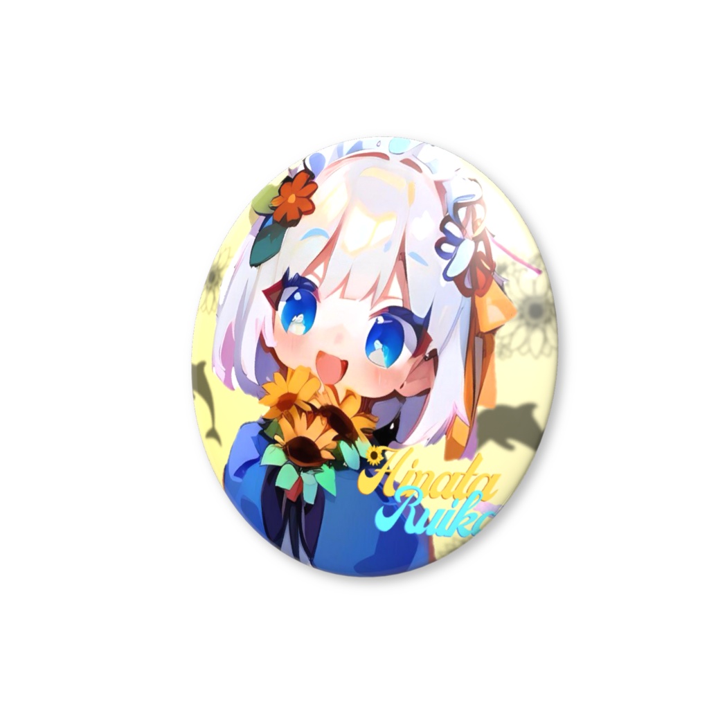 デフォルメるいか缶バッジ