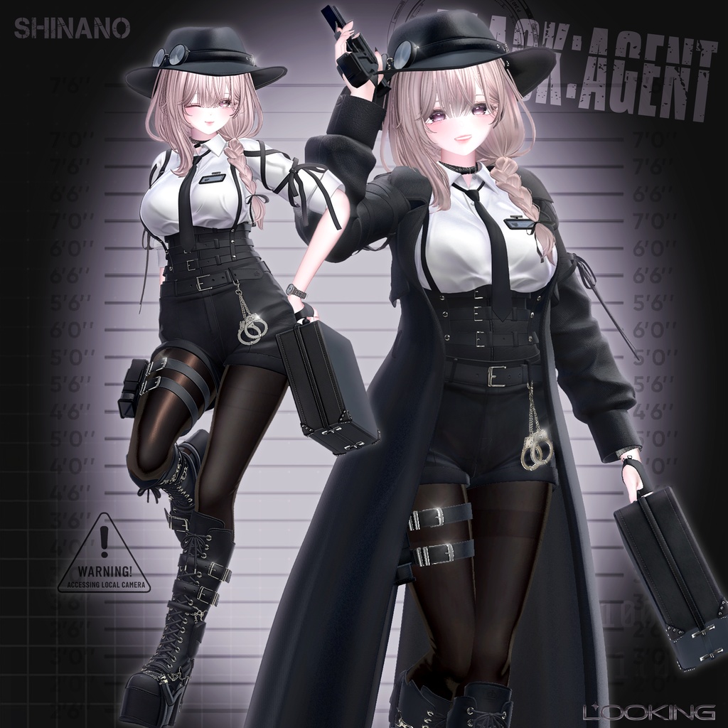 【♟BLACK AGENT♟】16 アバター対応