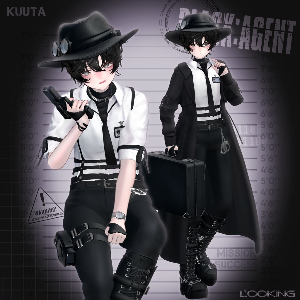 【♟BLACK AGENT♟】16 アバター対応