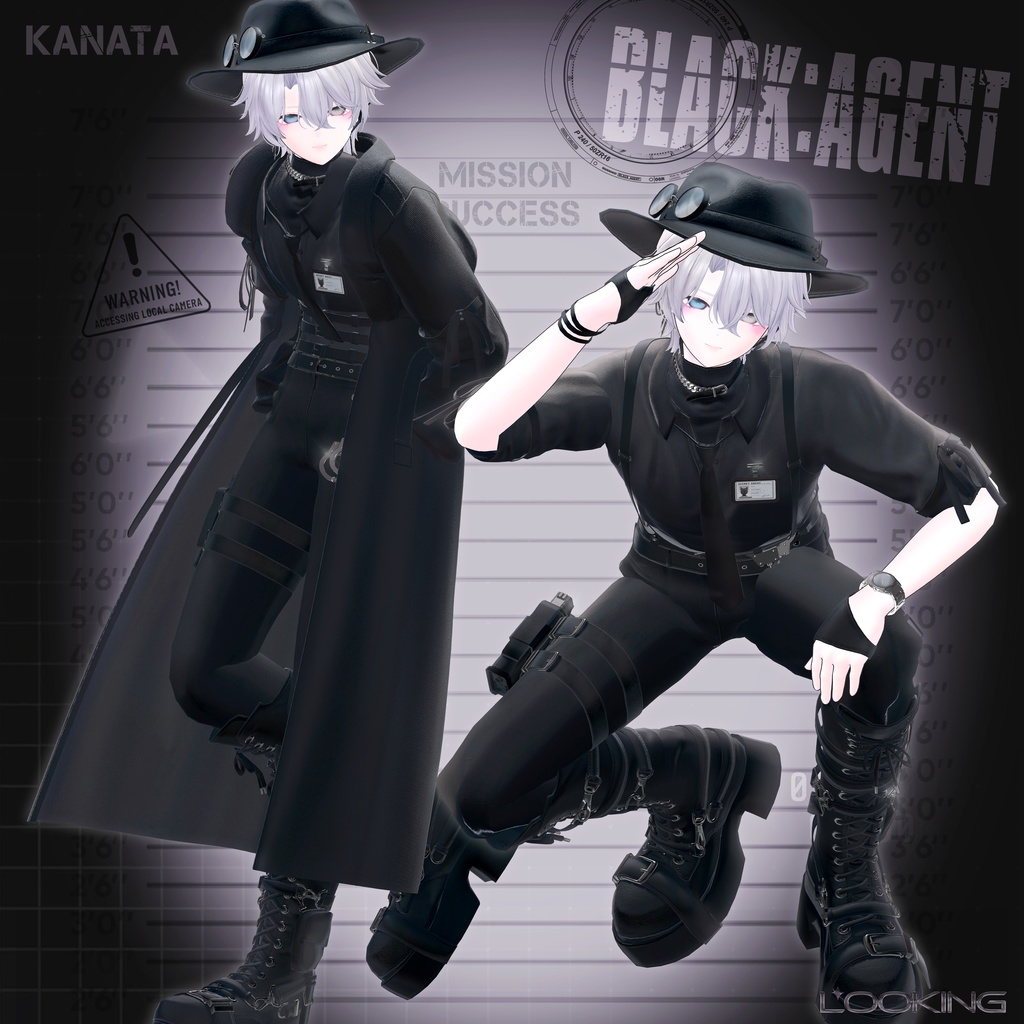 【♟BLACK AGENT♟】16 アバター対応