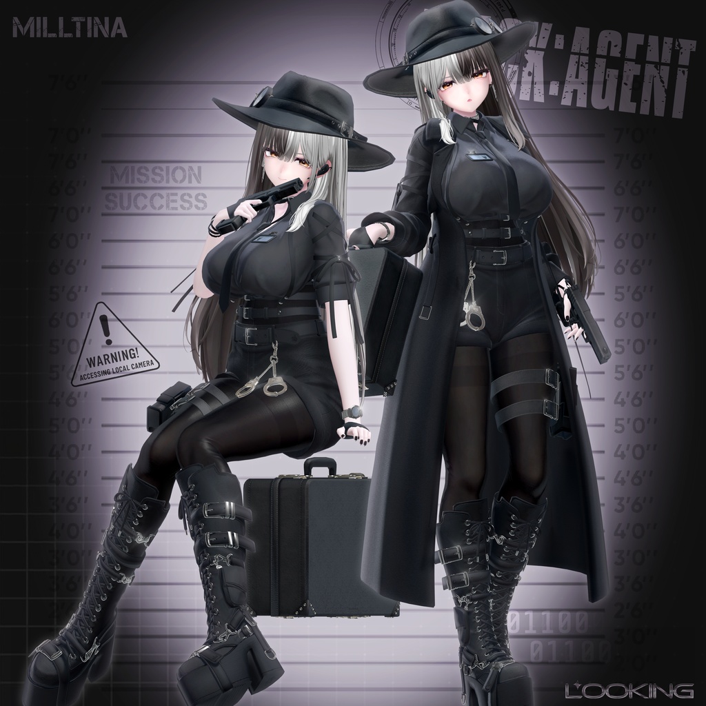 【♟BLACK AGENT♟】16 アバター対応