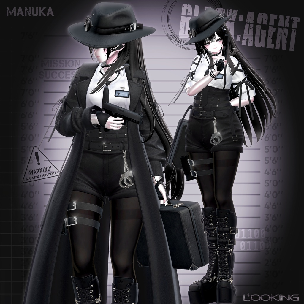 【♟BLACK AGENT♟】16 アバター対応