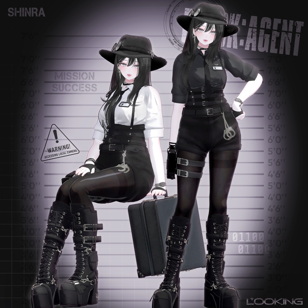 【♟BLACK AGENT♟】16 アバター対応