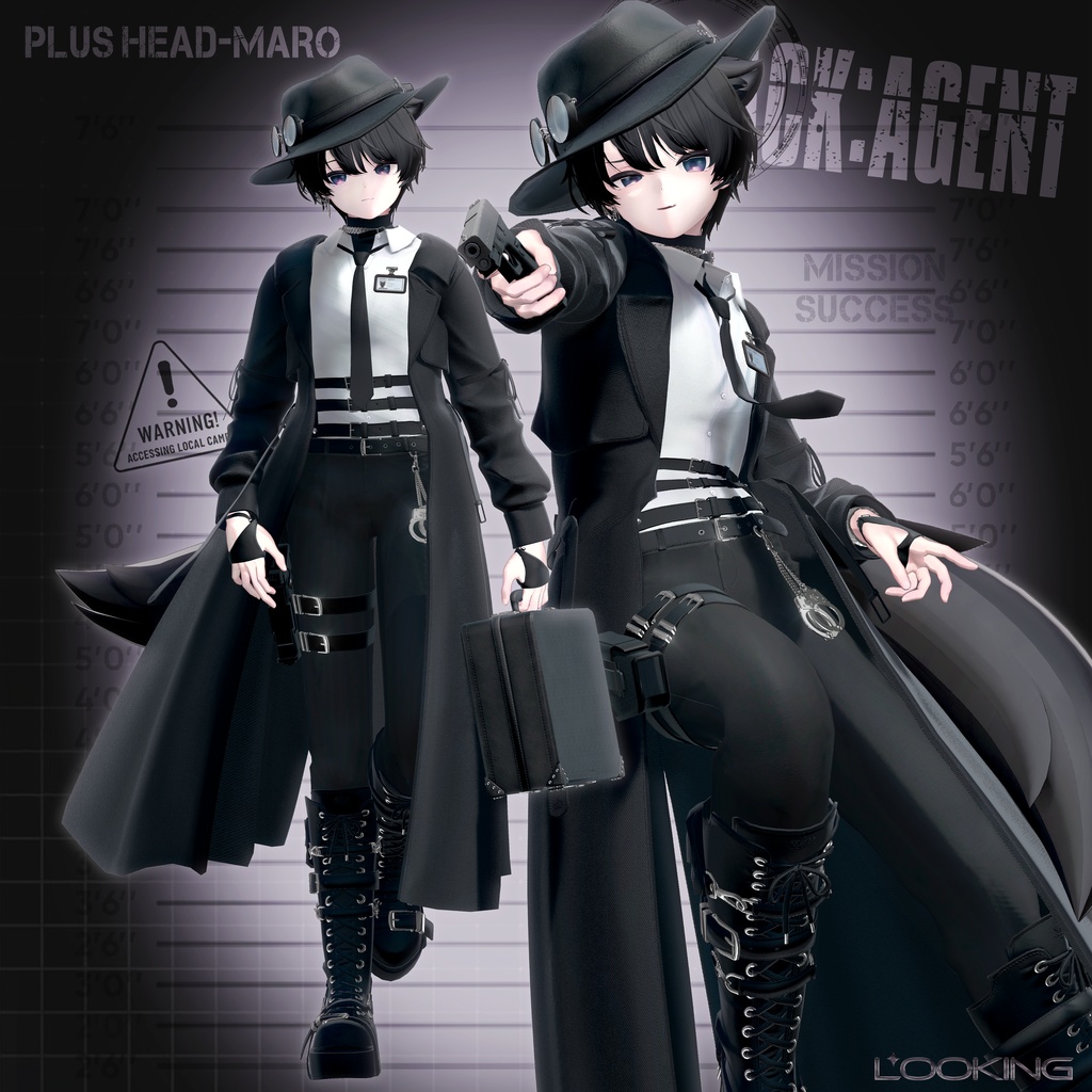 【♟BLACK AGENT♟】16 アバター対応