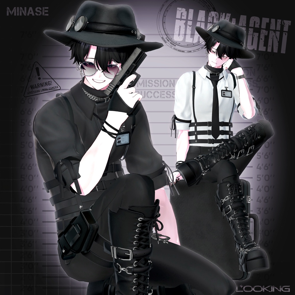 【♟BLACK AGENT♟】16 アバター対応
