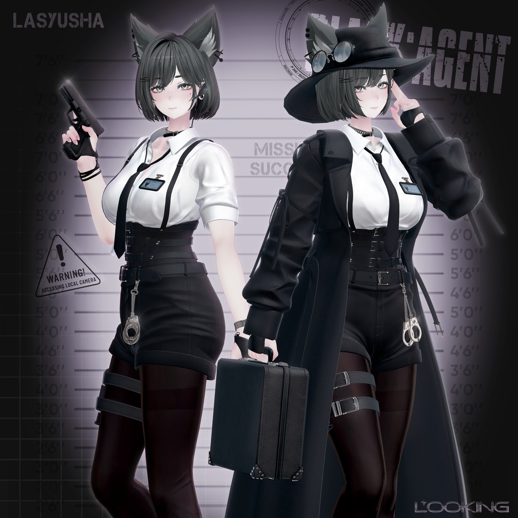 【♟BLACK AGENT♟】16 アバター対応