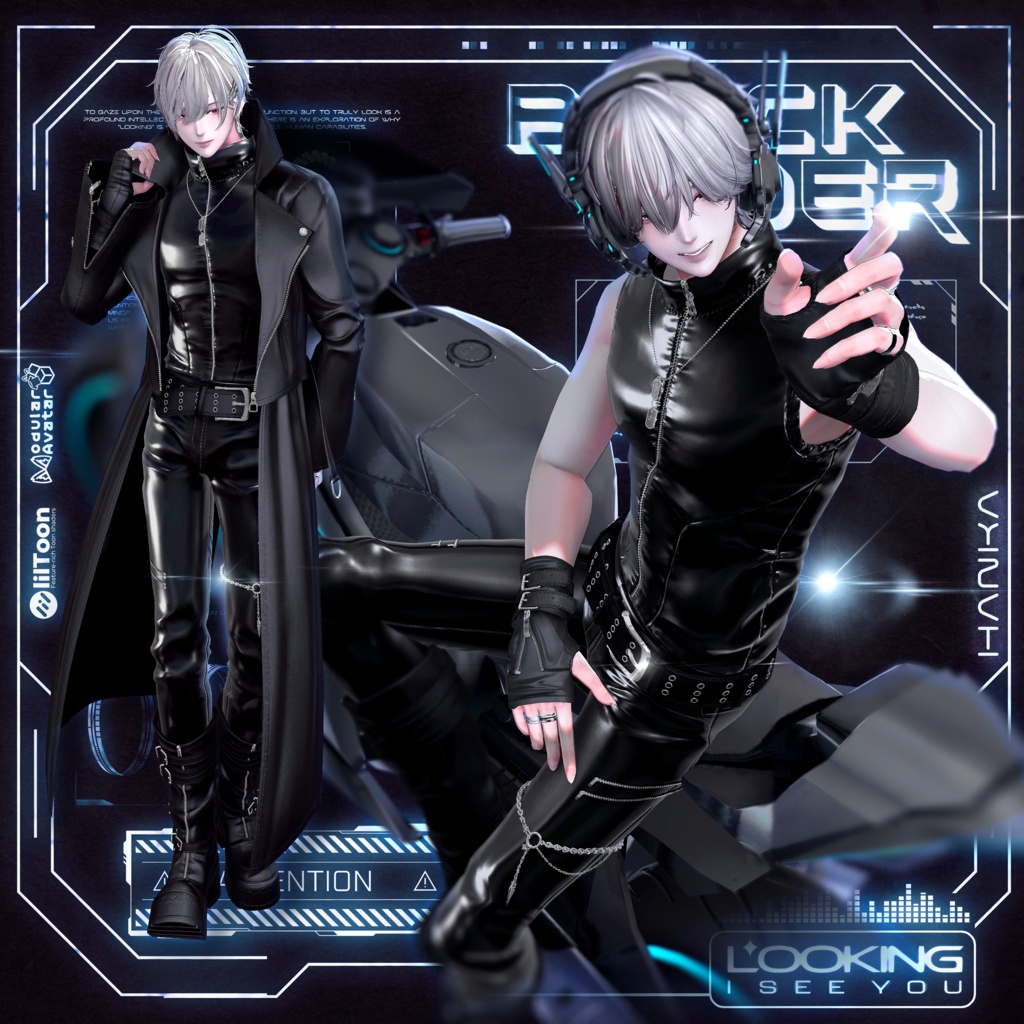 【♠BLACK RIDER♠】16 アバター対応 - EarlyBird