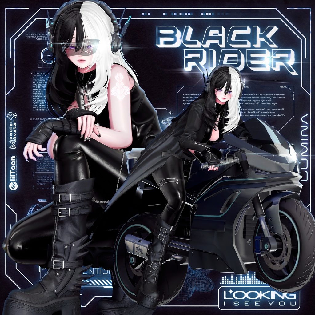 【♠BLACK RIDER♠】16 アバター対応 - EarlyBird