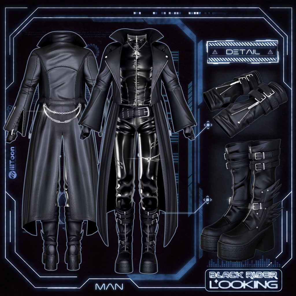 【♠BLACK RIDER♠】16 アバター対応 - EarlyBird