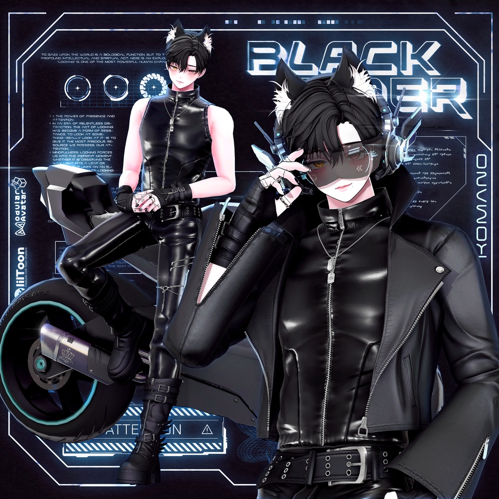 【♠BLACK RIDER♠】16 アバター対応 - EarlyBird