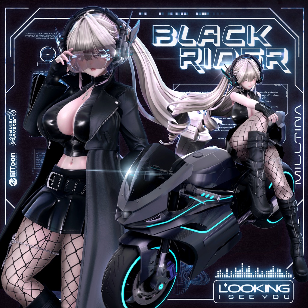 【♠BLACK RIDER♠】16 アバター対応 - EarlyBird