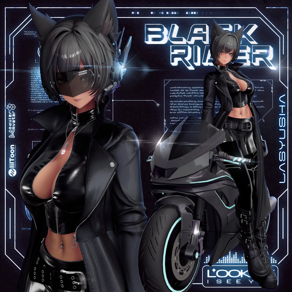 【♠BLACK RIDER♠】16 アバター対応 - EarlyBird
