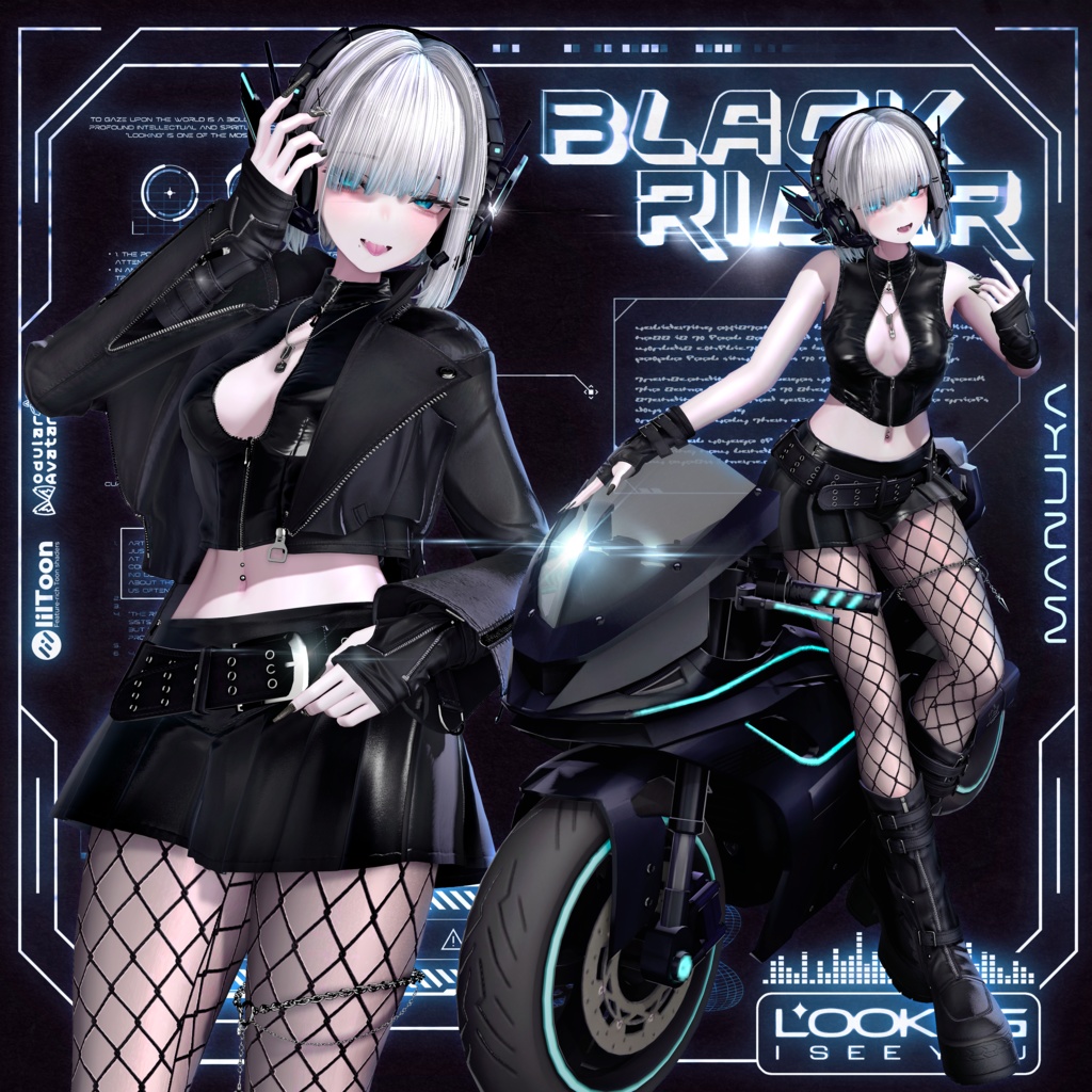 【♠BLACK RIDER♠】16 アバター対応 - EarlyBird