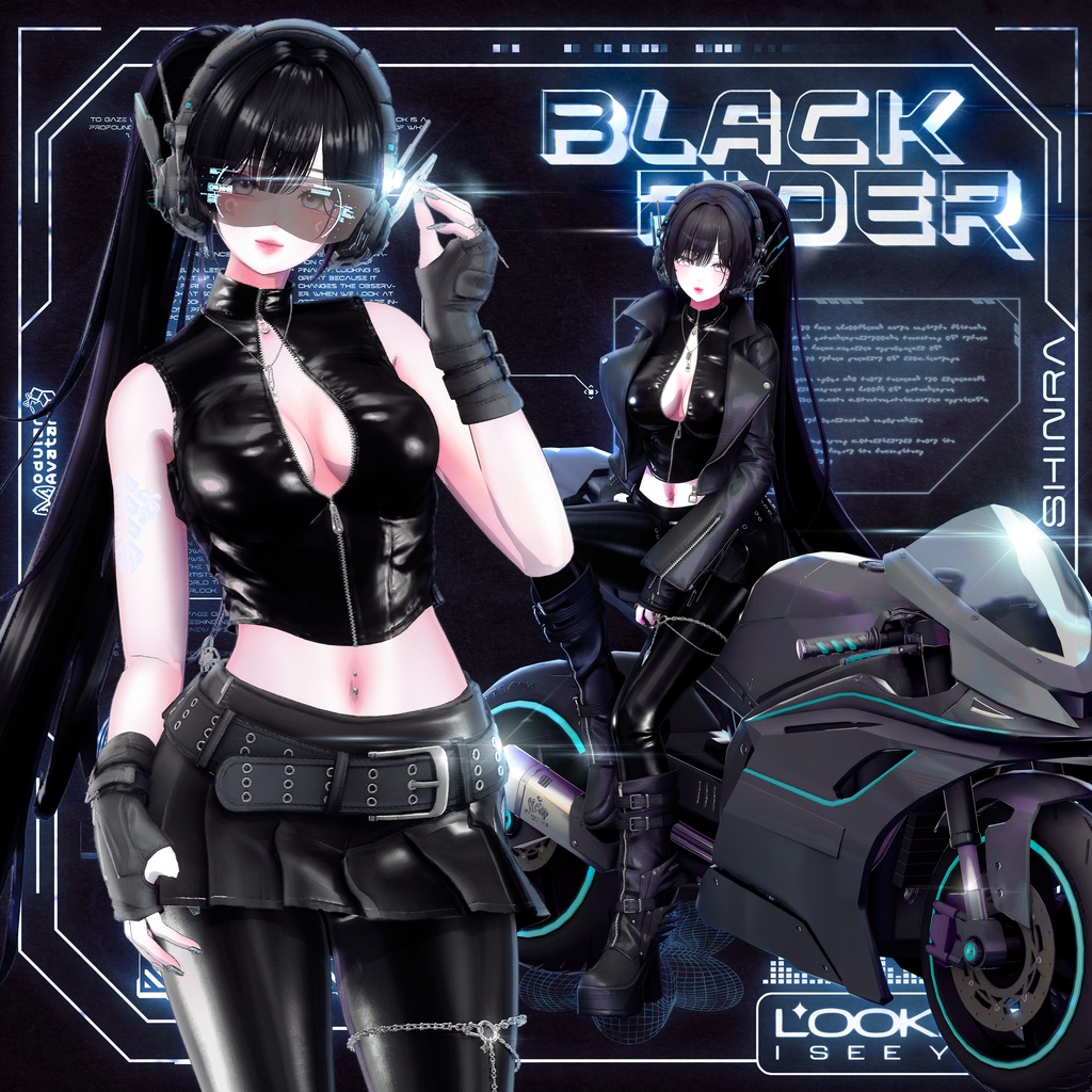 【♠BLACK RIDER♠】16 アバター対応 - EarlyBird