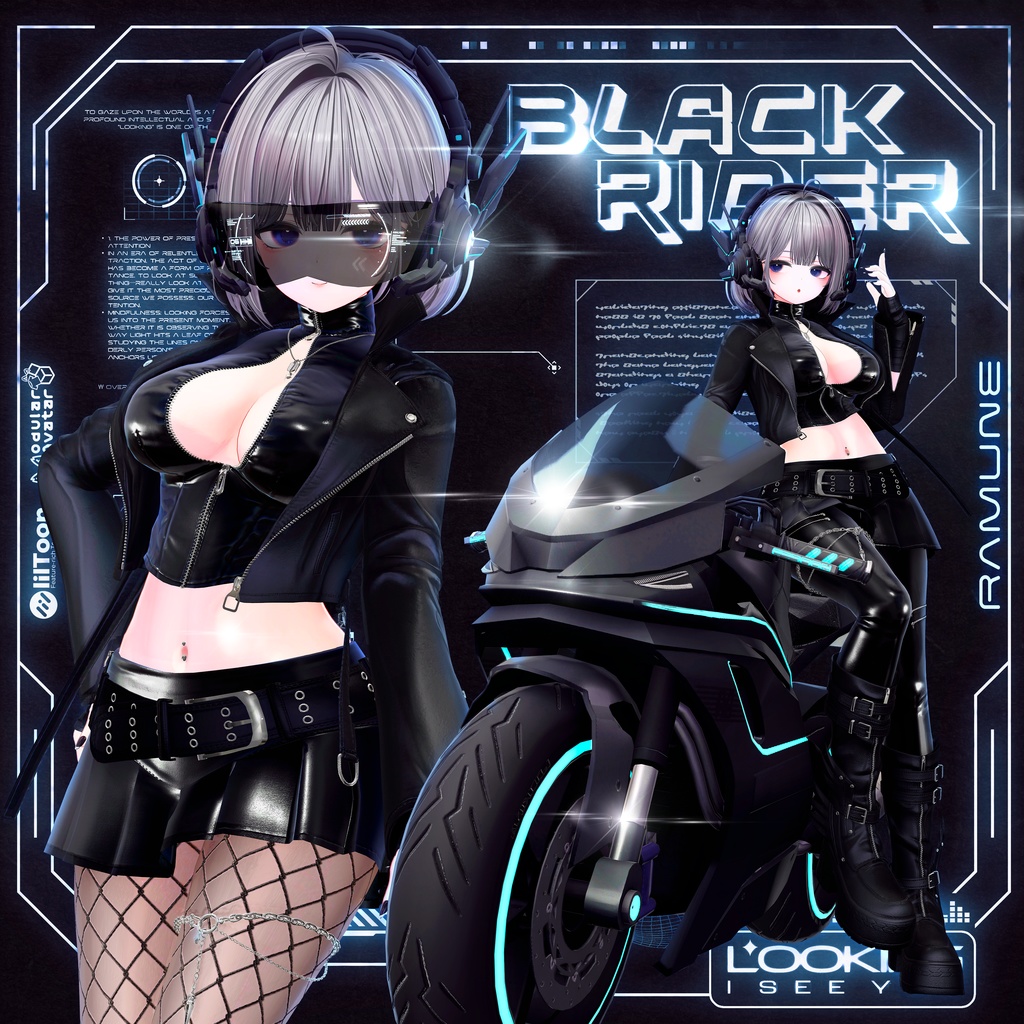 【♠BLACK RIDER♠】16 アバター対応 - EarlyBird