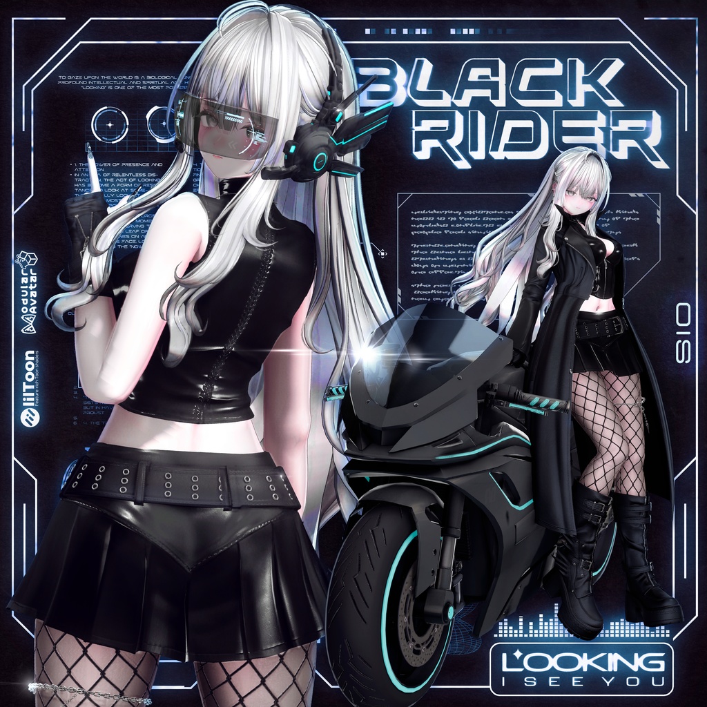【♠BLACK RIDER♠】16 アバター対応 - EarlyBird