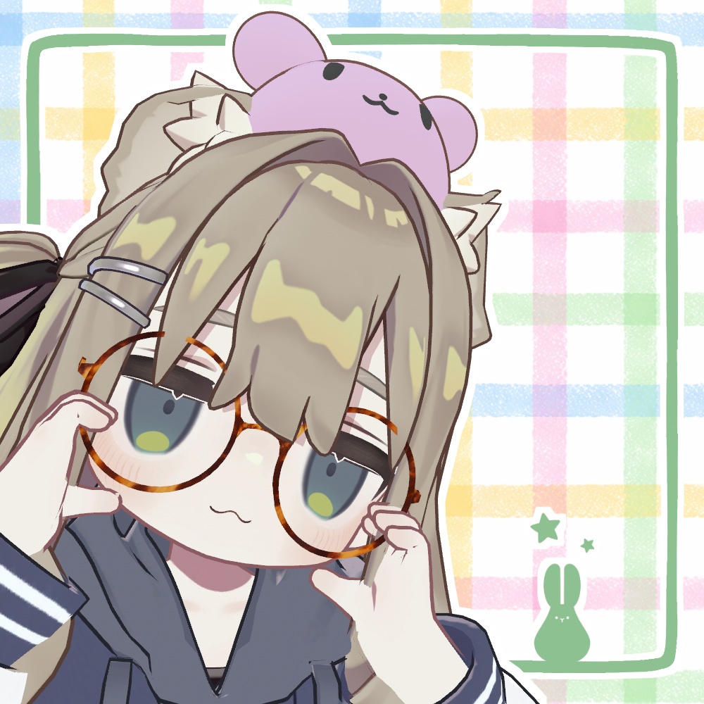 【キプフェル対応】期間限定無料まんまる まるメガネ