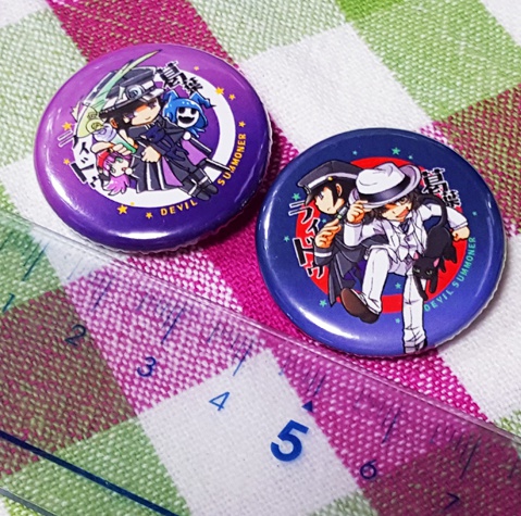 葛葉ライドウ缶バッチ2種(32mm)セット