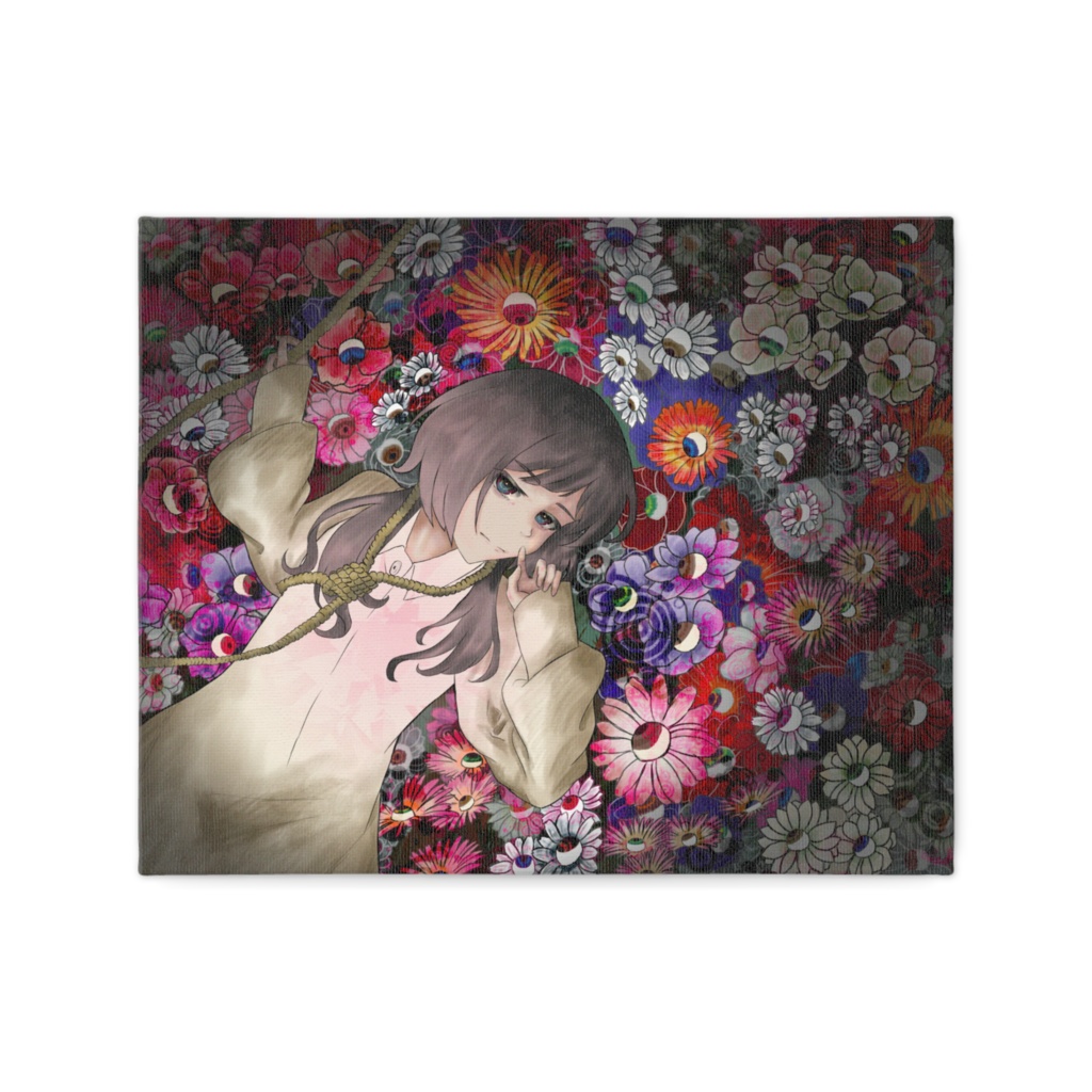 “わたし”の現実　キャンバス