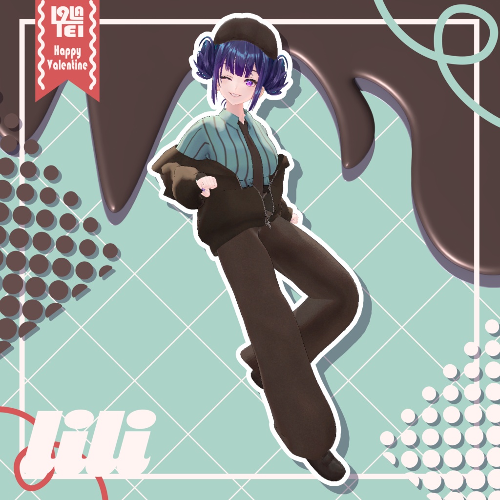 Chocolate shirt【璃々・ヘルべチカ対応】