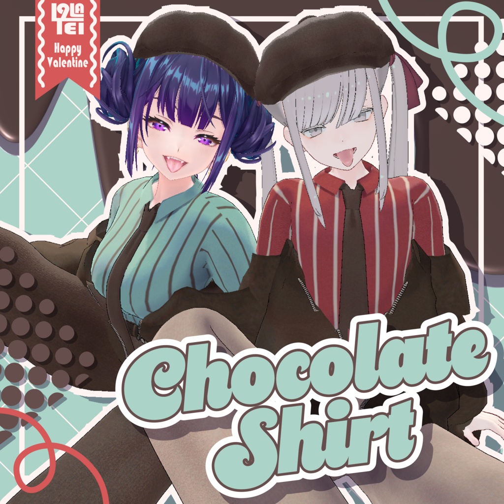 Chocolate shirt【璃々・ヘルべチカ対応】