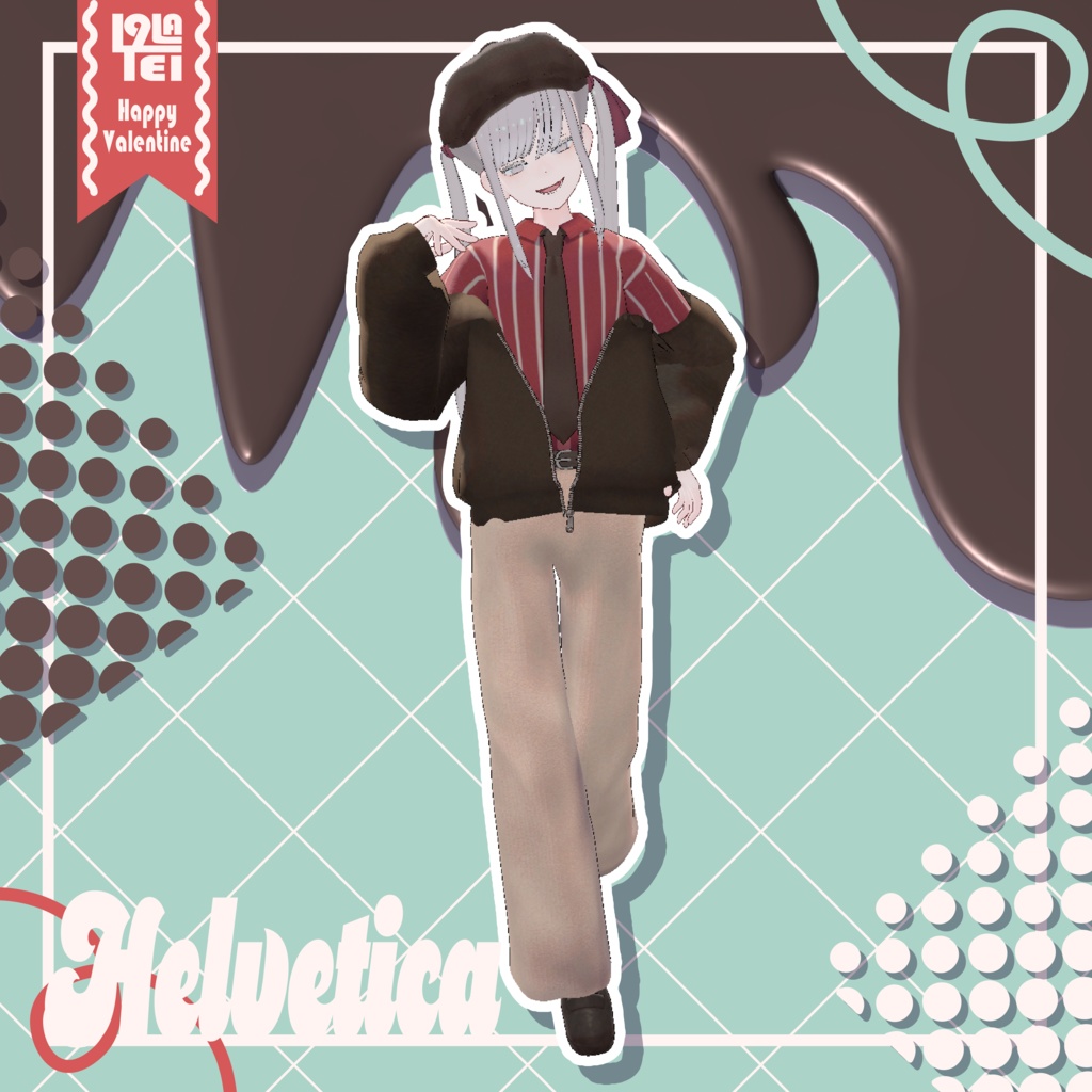 Chocolate shirt【璃々・ヘルべチカ対応】