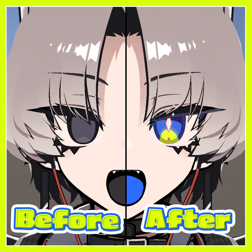 【SiuSiu対応】VividPopEye【Makeup+Eye texture】