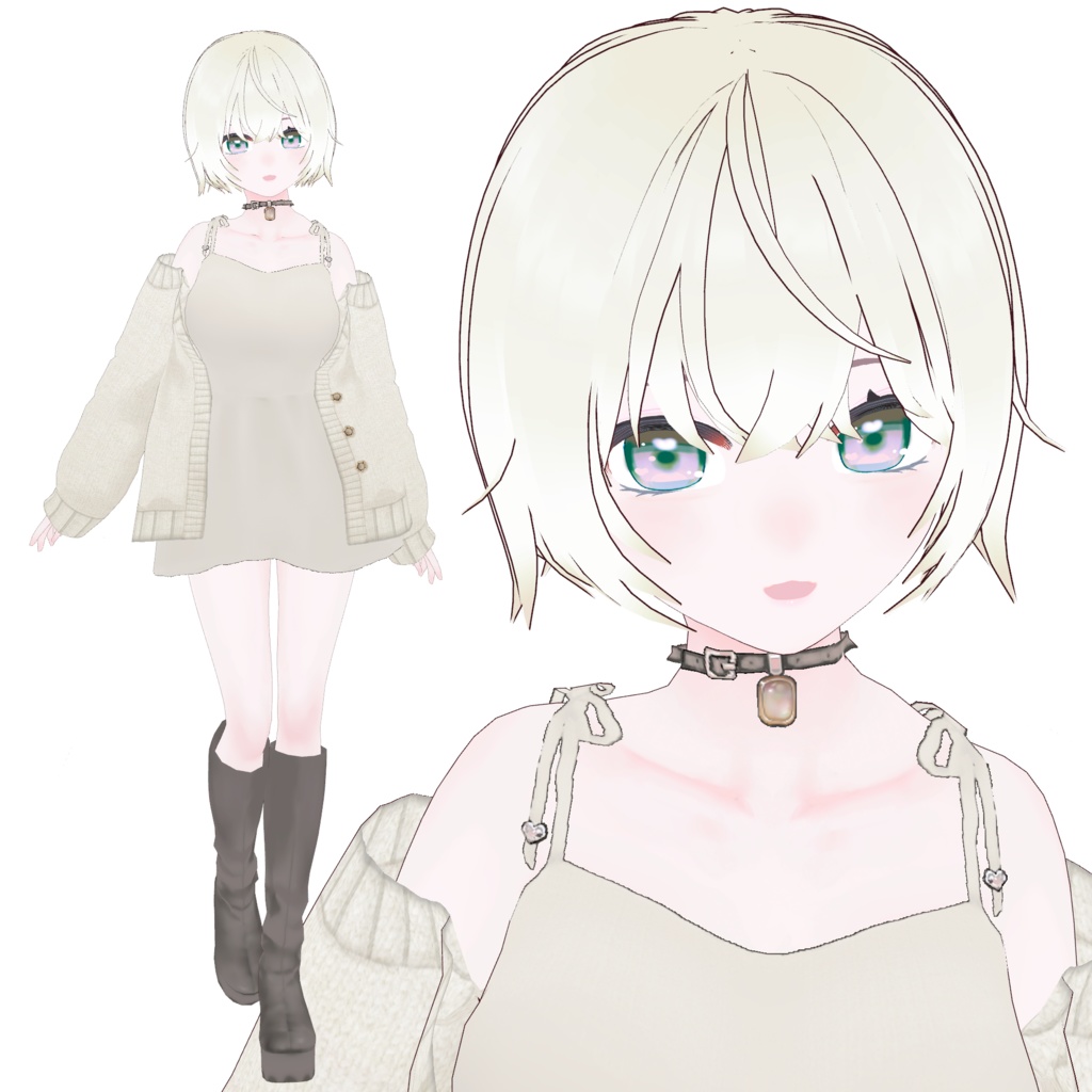 【VRoid】Milk&Bitter Blend