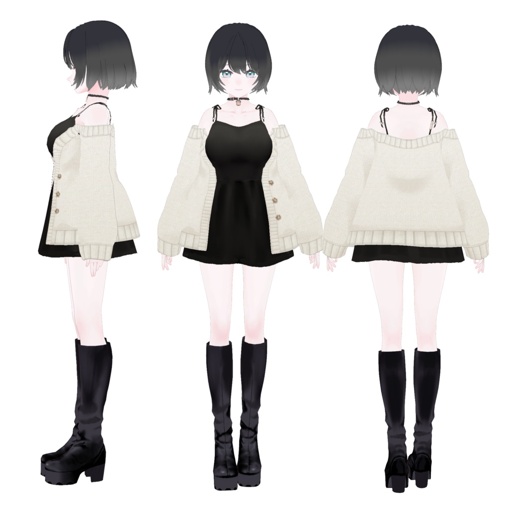 【VRoid】Milk&Bitter Blend