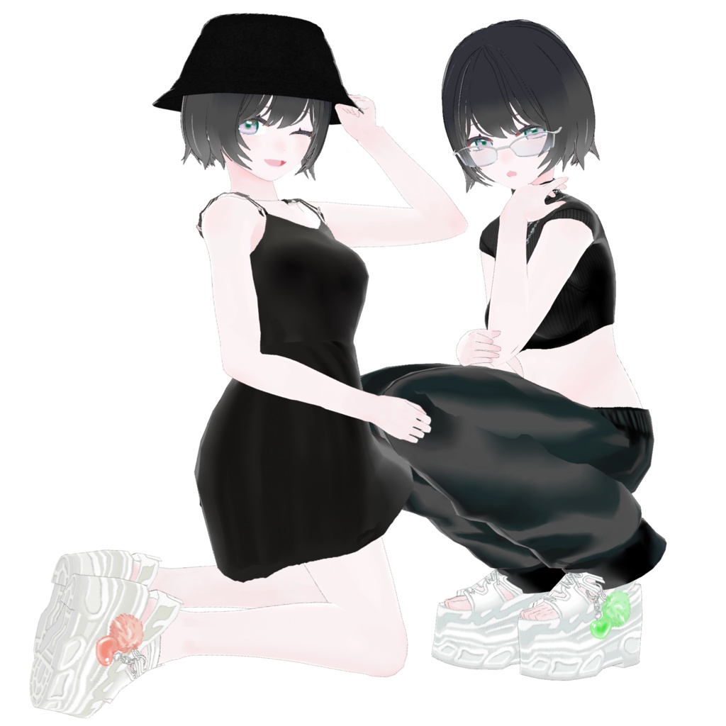 【VRoid】チャンキースニーカーサンダル CHUNKY SNEAKER SANDAL