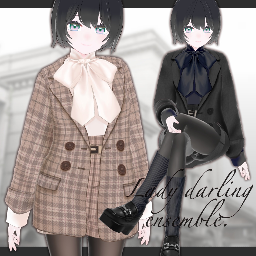 【VRoid】Lady Darling Ensemble