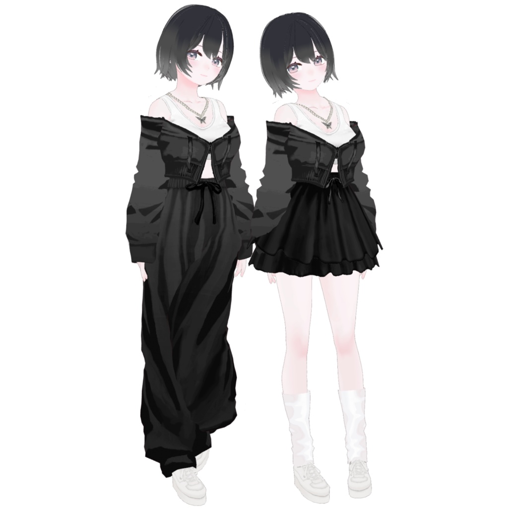 【VRoid】Queendom Lounge Set