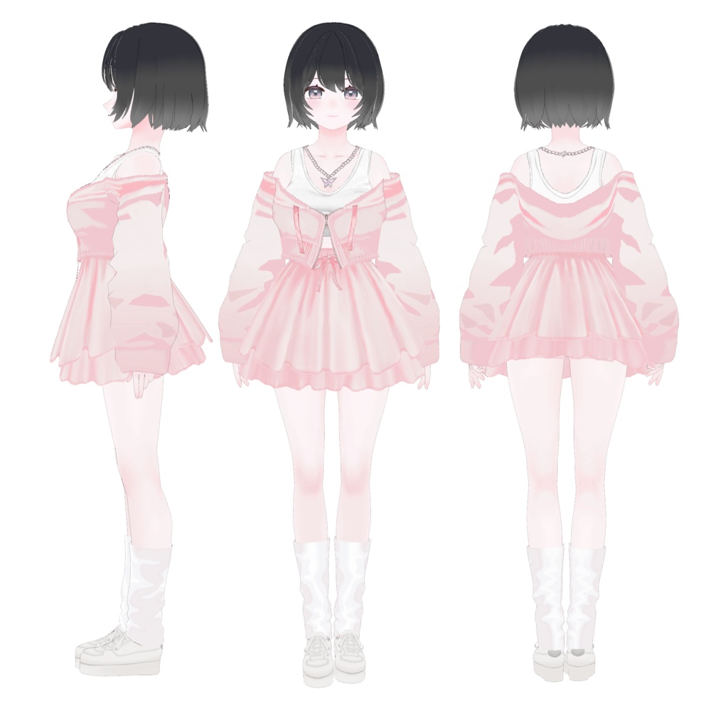 【VRoid】Queendom Lounge Set