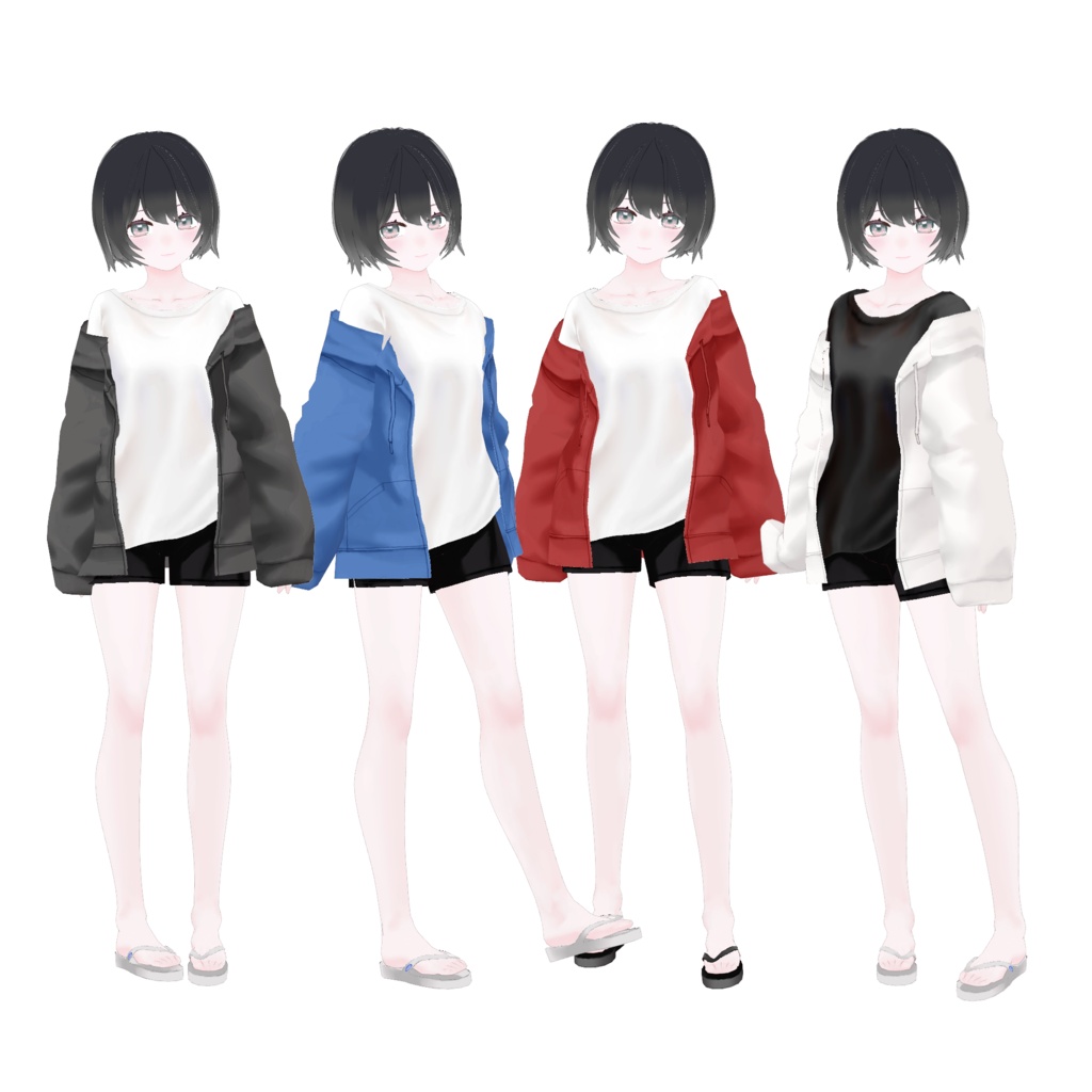 【VRoid】こんびにこーで Comfy Days2
