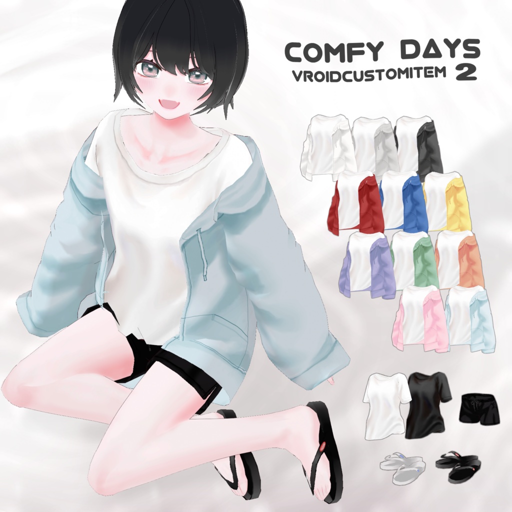 【VRoid】こんびにこーで Comfy Days2