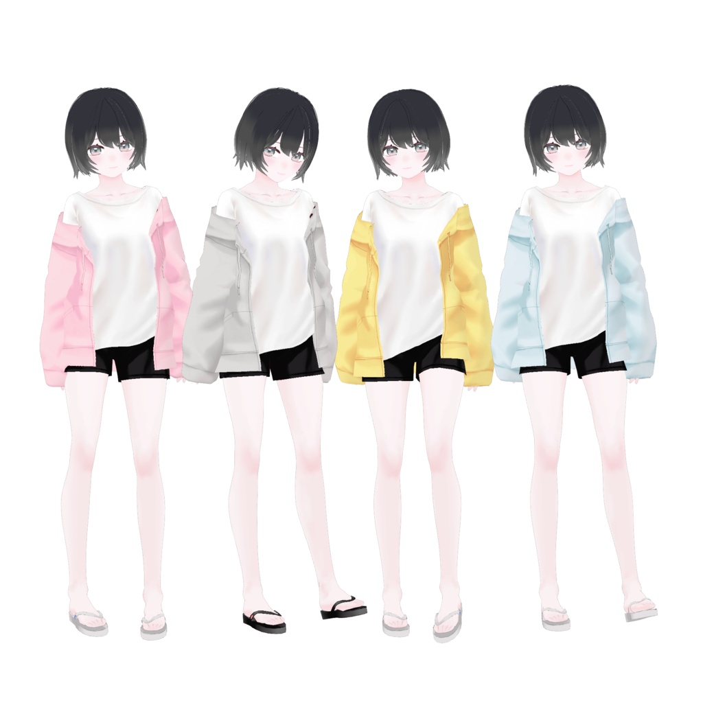 【VRoid】こんびにこーで Comfy Days2