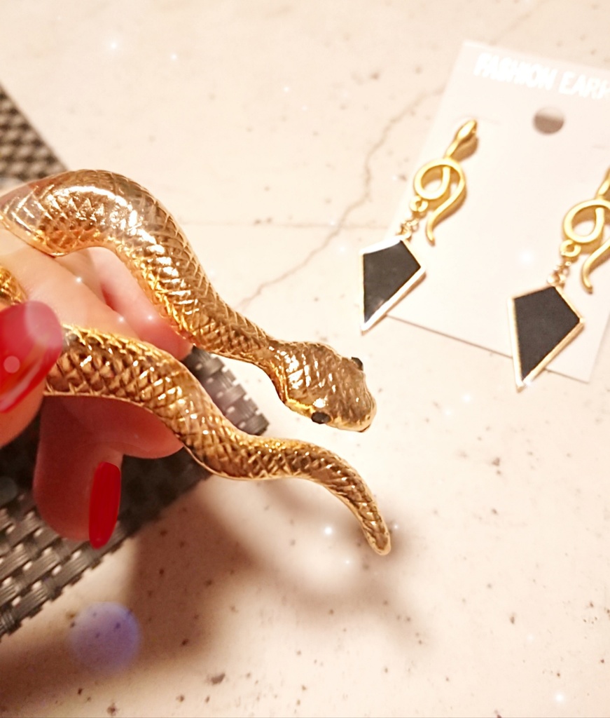 アラビアン○ゴールドスネークジュエリー