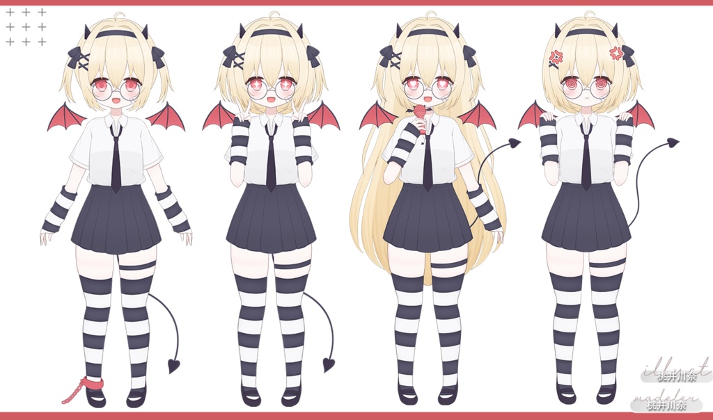 【限定一点】小悪魔【Live2dモデル】【VTS対応】