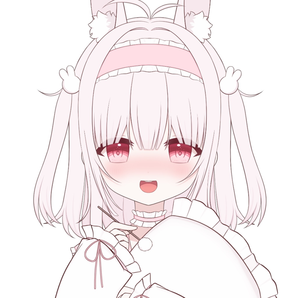 【限定一点】夢のウサギ【Live2dモデル】【VTS対応】