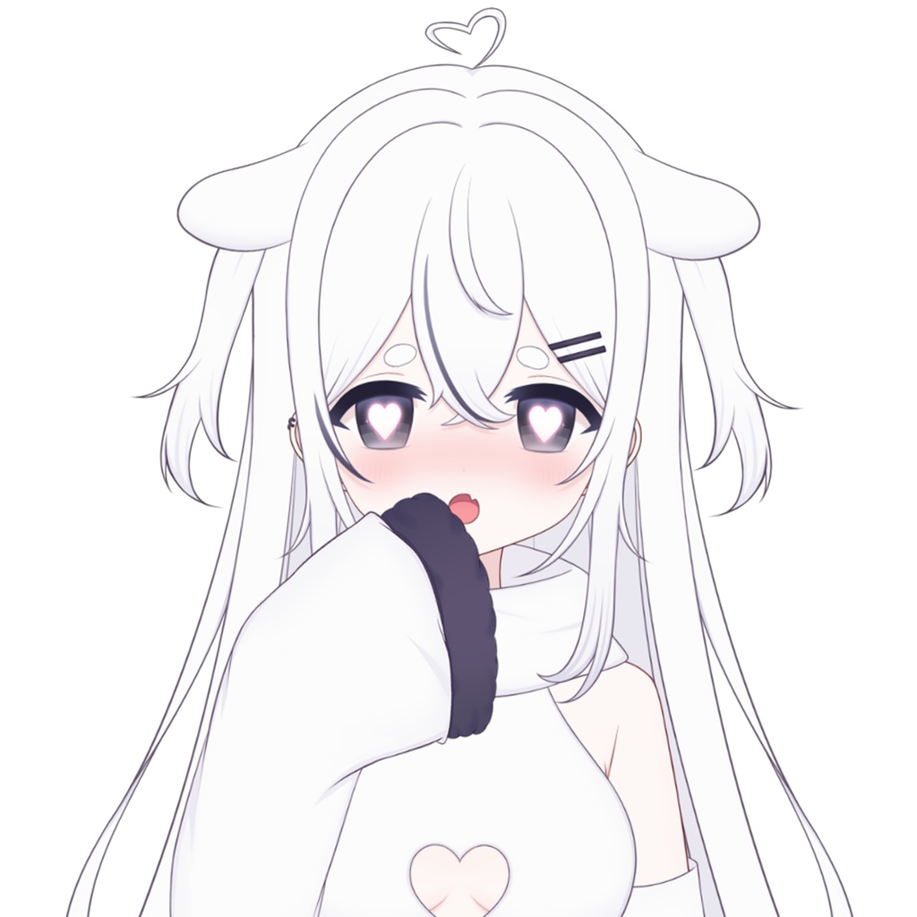 【限定一点】雪のアザラシ【Live2dモデル】【VTS対応】