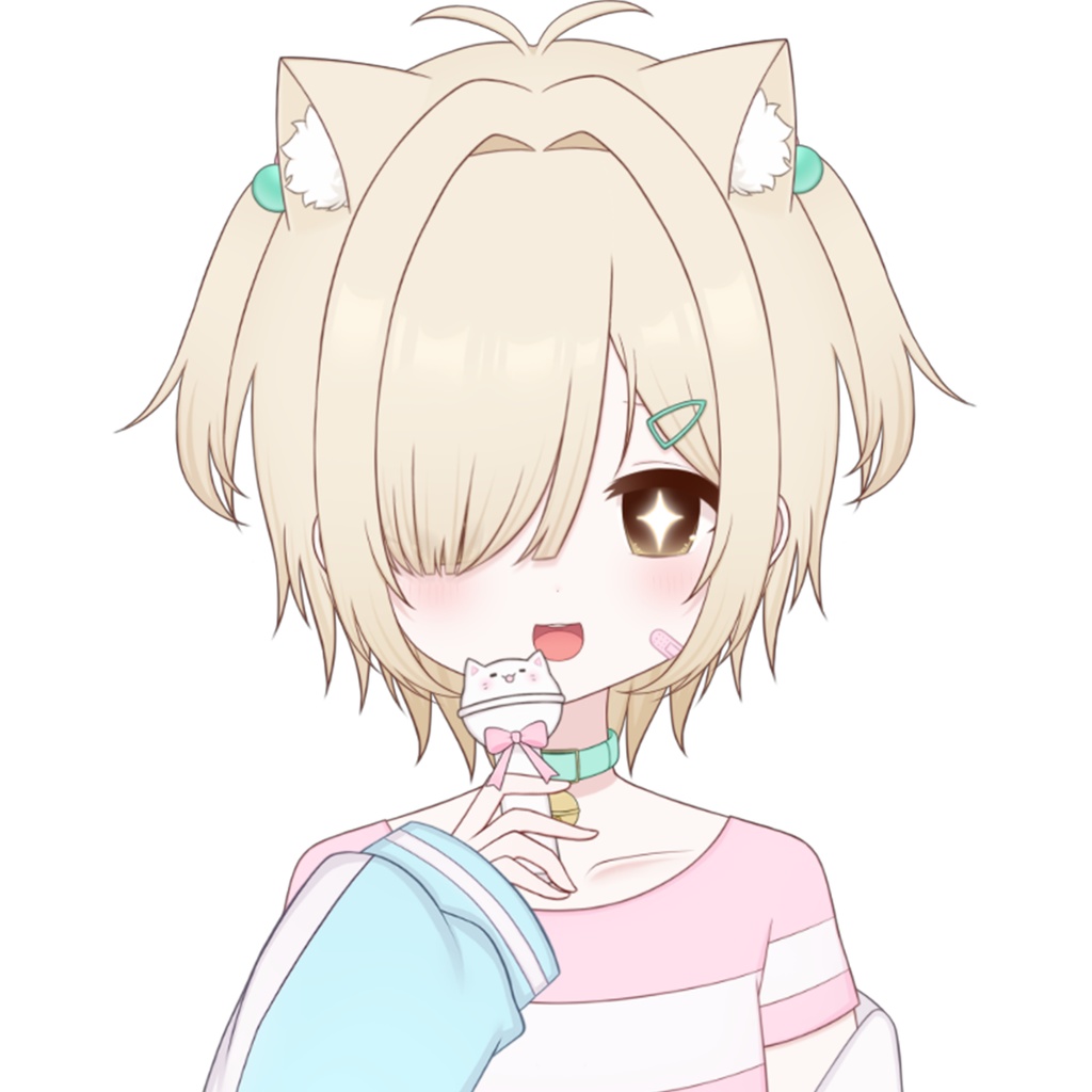 【限定一点】キャンディー子猫【Live2dモデル】【VTS対応】