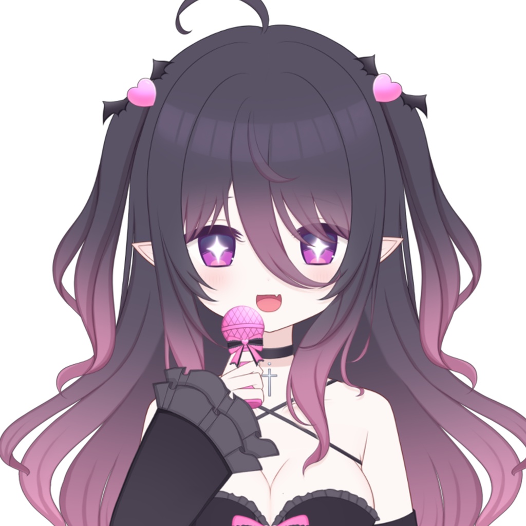 【限定一点】ピンクの角の悪魔【Live2dモデル】【VTS対応】