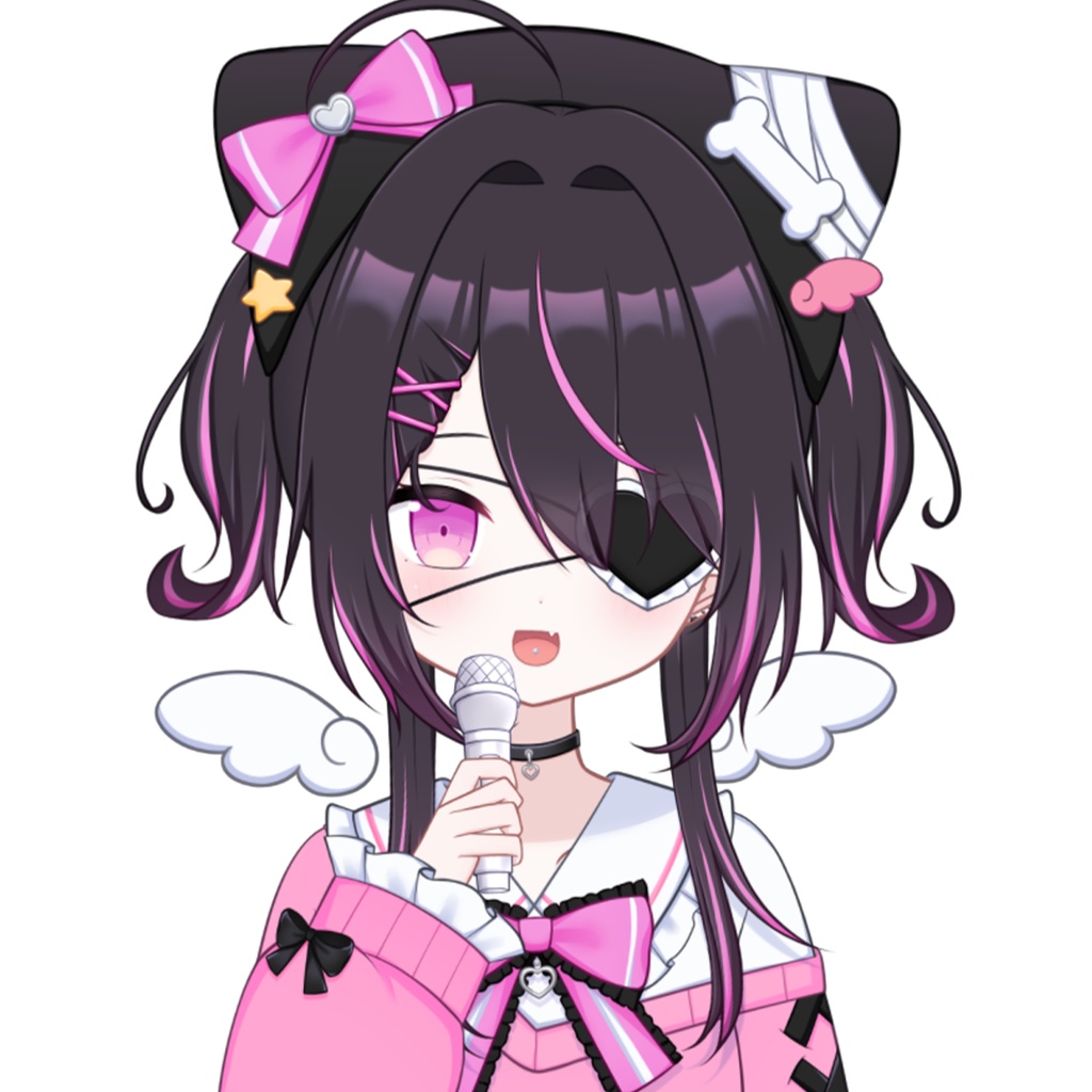 【限定一点】地雷系ネコ少女【Live2dモデル】【VTS対応】