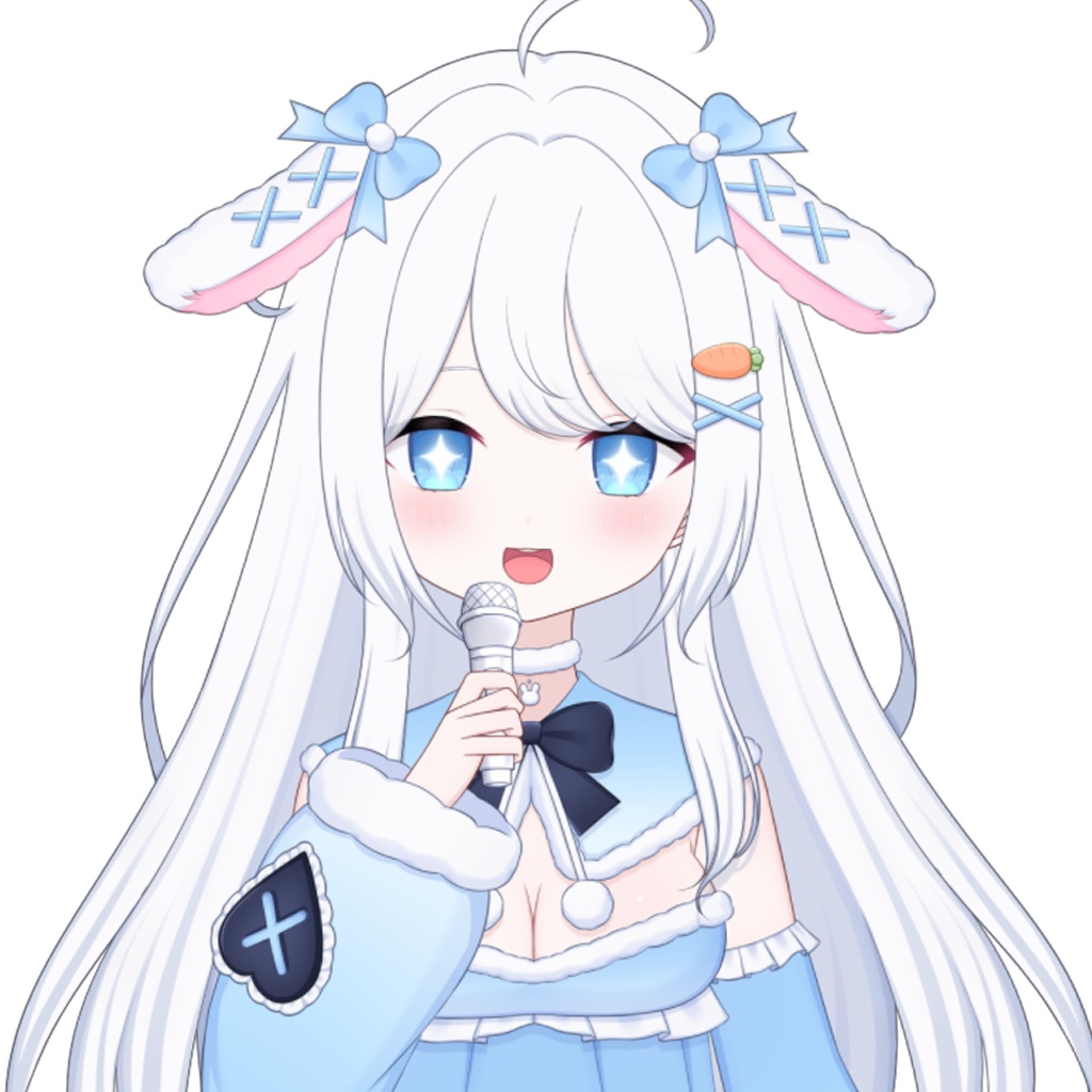 【限定一点】雪うさぎ【Live2dモデル】【VTS対応】