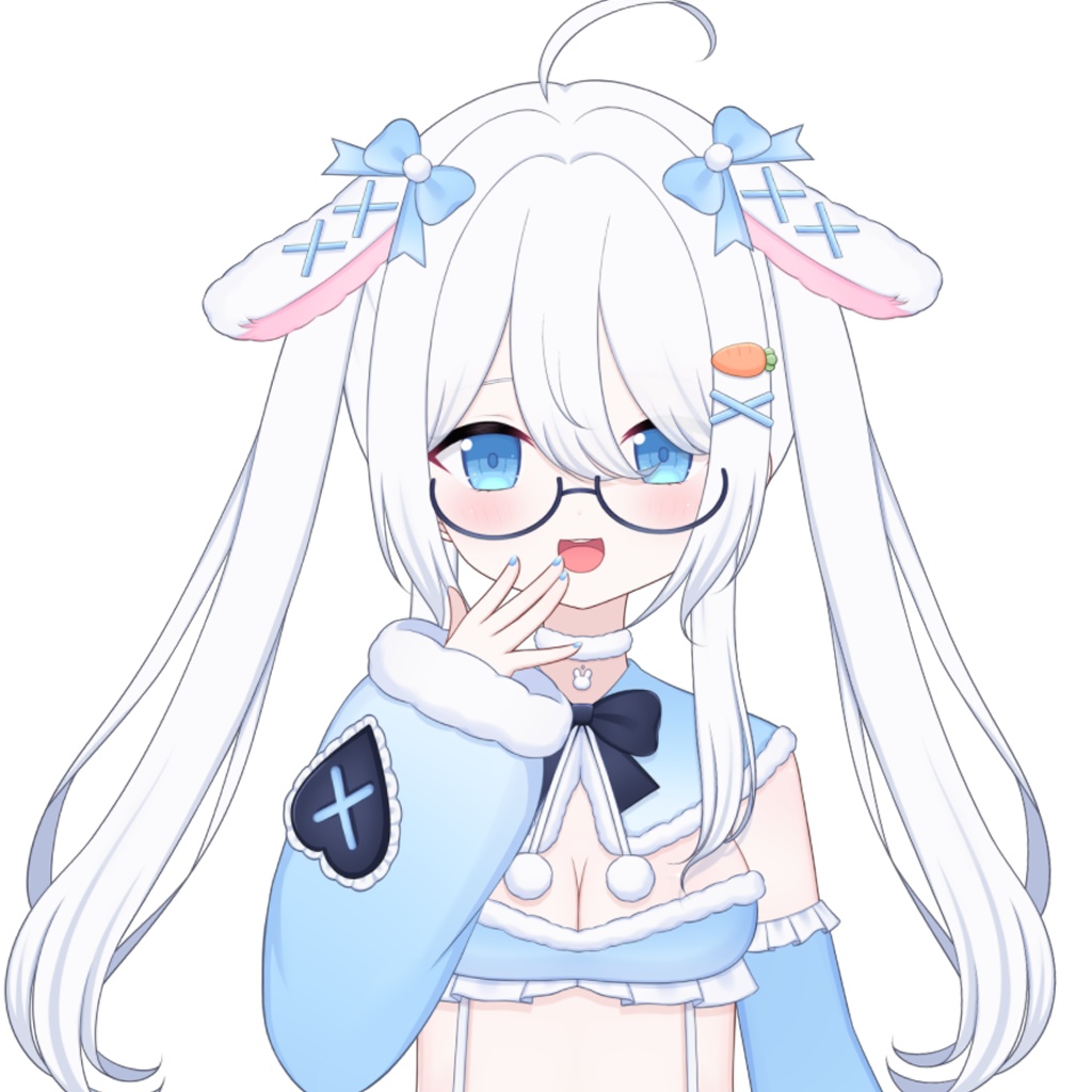 【限定一点】雪うさぎ【Live2dモデル】【VTS対応】