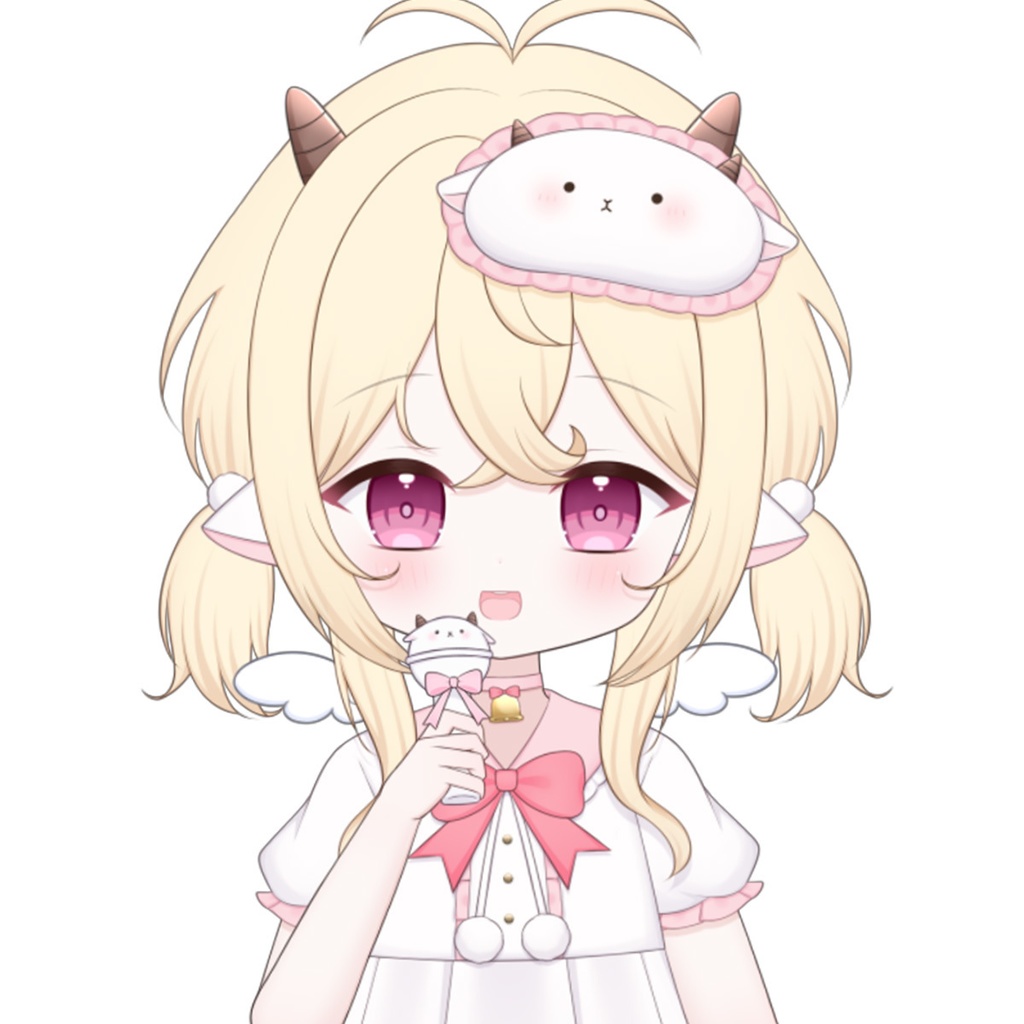 【限定一点】ゆめみひつじ【Live2dモデル】【VTS対応】