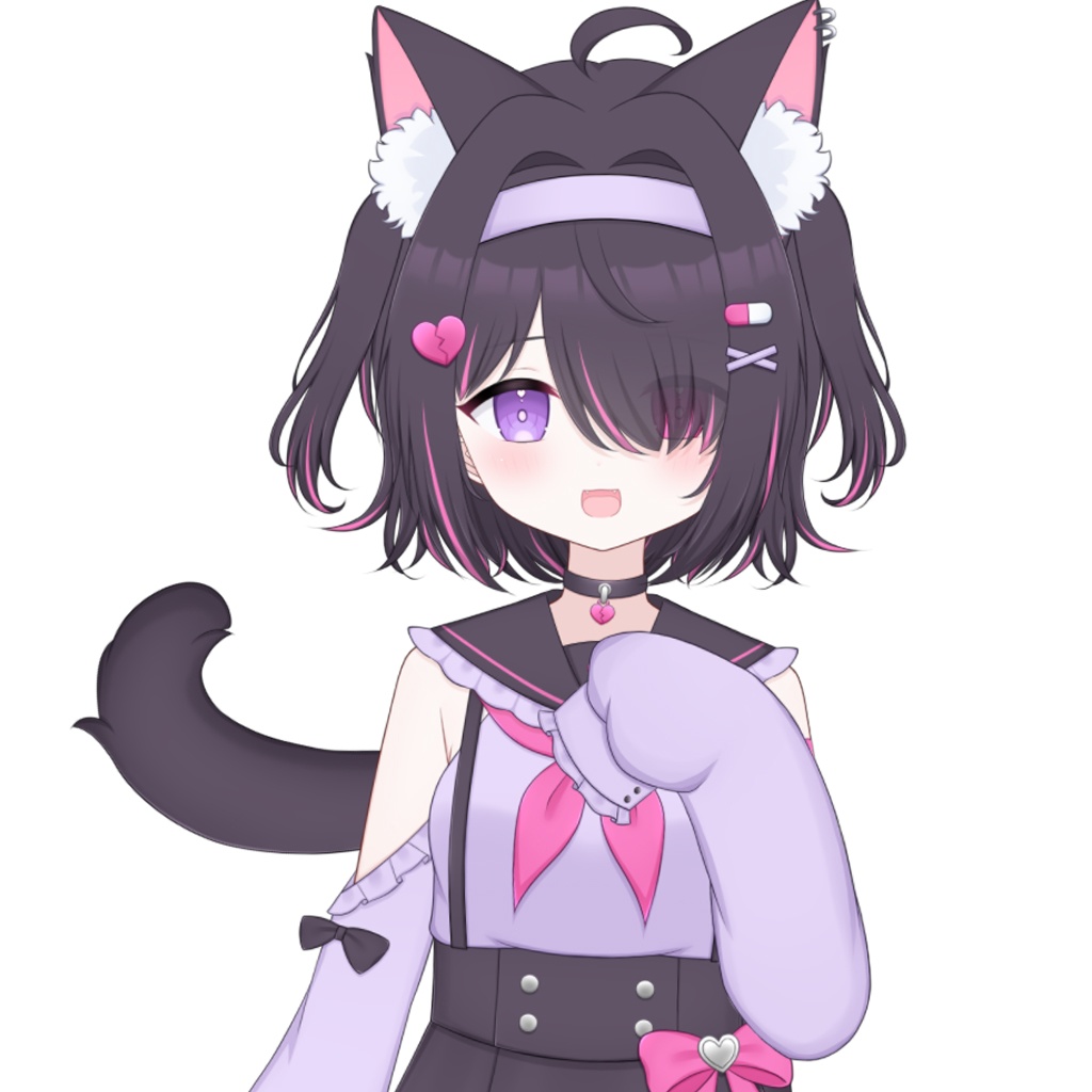 【限定一点】地雷系制服ガール【Live2dモデル】【VTS対応】