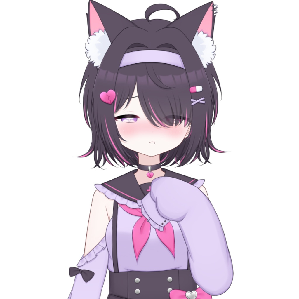 【限定一点】地雷系制服ガール【Live2dモデル】【VTS対応】